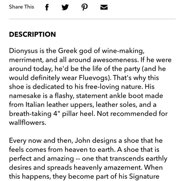 John Fluevog Dionysus Boots 11 gorgeous shoes - Picture 10 of 16